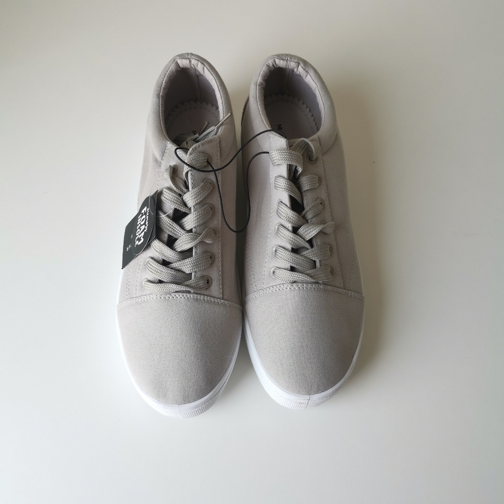 Women platform sneakers - Sage color - Size 10